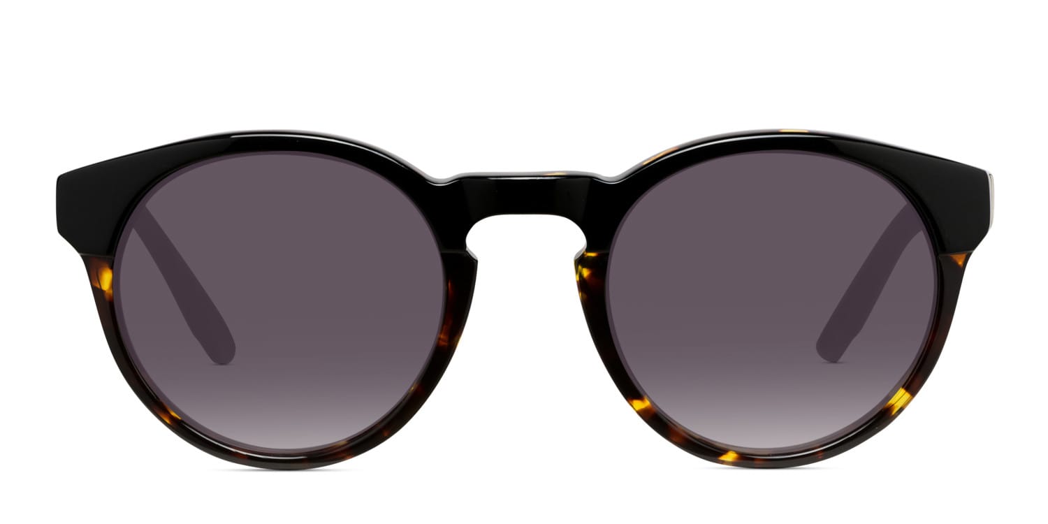 Amelia E. Alena Black w/Tortoise glasses - Black / Tortoise - Frontal View