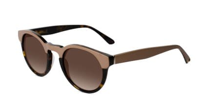 Amelia E. Alena Brown w/Tortoise glasses - Multicolor / Brown / Tortoise - Angle View