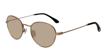 Amelia E. Alexandra Gold glasses - Gold - Angle View
