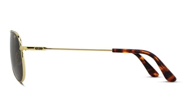 American Optical General Gold Prescription Sunglasses - 50% Off Lenses