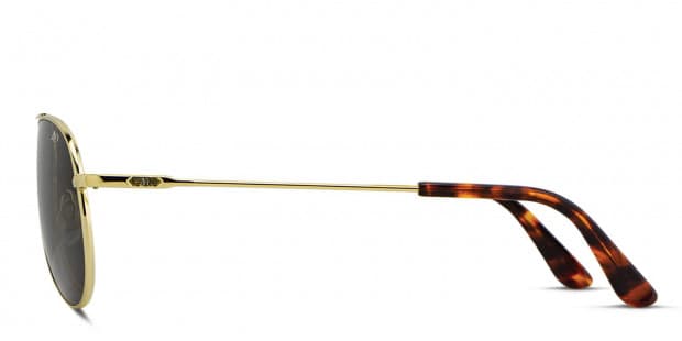American Optical General Gold Prescription Sunglasses - 50