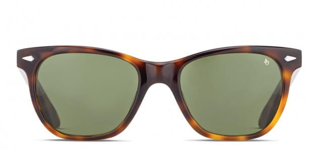 American Optical Saratoga Tortoise Green Prescription Sunglasses 50 Off Lenses