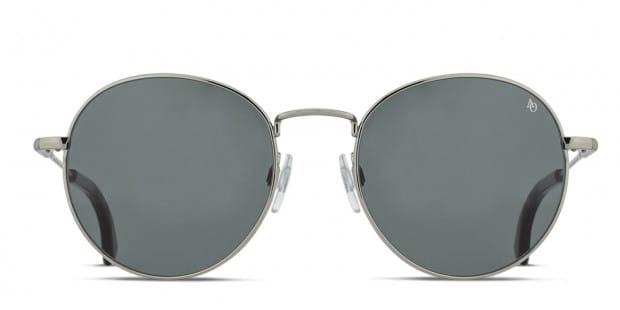 American Optical AO 1002 Gunmetal Prescription Sunglasses 50