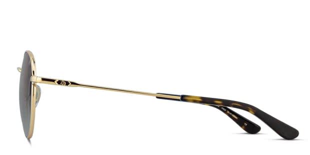 American Optical AO-1002 Gold Prescription Sunglasses - 50% Off Lenses