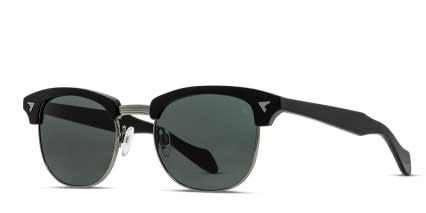 American Optical Sirmont Black, Gunmetal glasses - Black / Gunmetal - Angle View