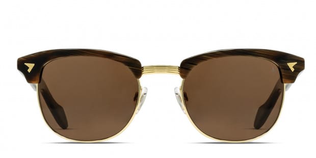 American Optical Sirmont Brown Gold Prescription Sunglasses 50 Off Lenses