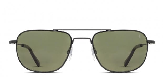 American Optical Checkmate Black, Green Prescription