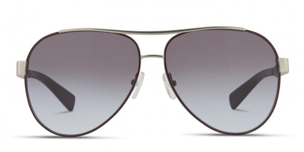 Armani Exchange 2018 Burgundy w/Silver Prescription Sunglasses