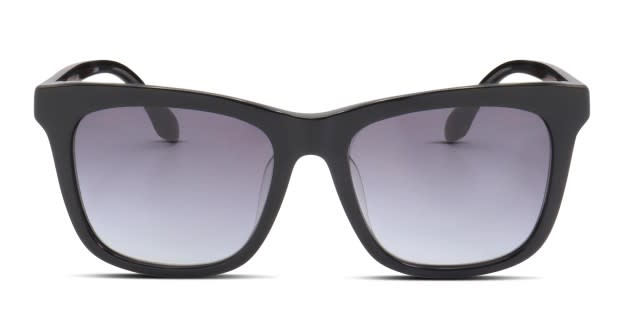 Calvin Klein CK4300SA black frame with gradient smoke lenses. Lenses provide 100 UV protection