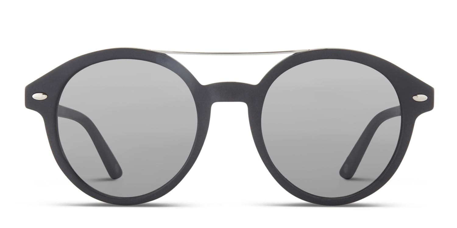 Muse Collins Black glasses - Black - Frontal View