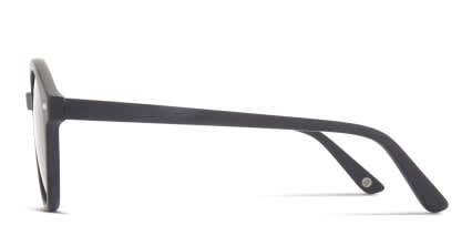 Muse Collins Black glasses - Black - Side View