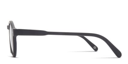 Muse Alford Black glasses - Black - Side View