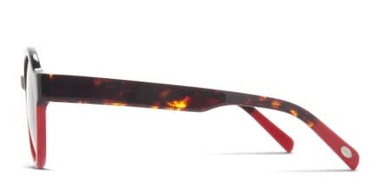 Ottoto Springs Tortoise w/Red glasses - Red / Tortoise - Side View