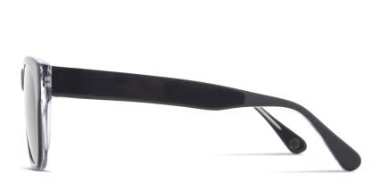 Muse Longmont Black glasses - Black - Side View