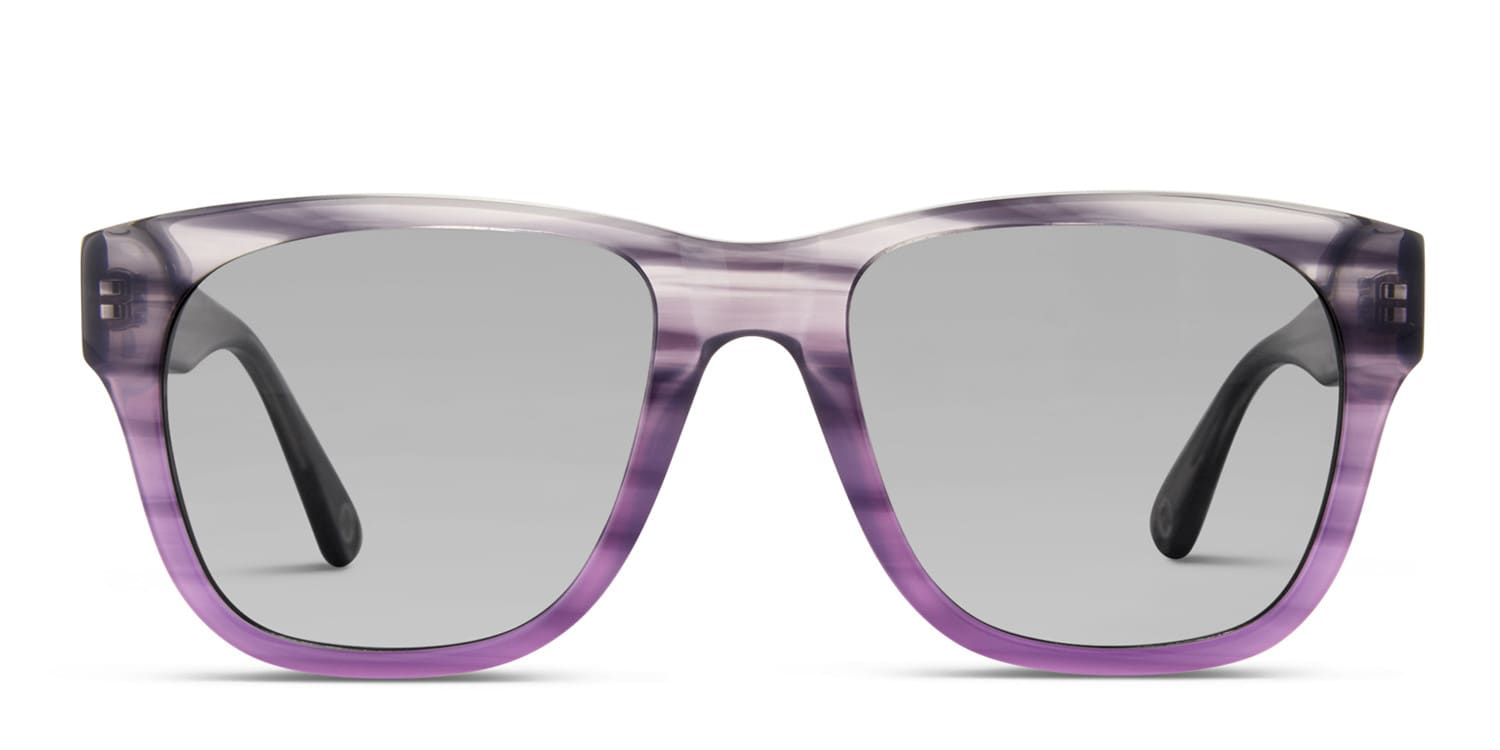 Muse Longmont Gray w/Purple glasses - Gray / Purple - Frontal View
