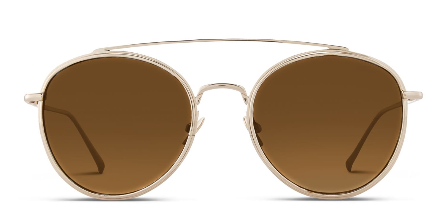 Muse M Grand Gold glasses - Gold - Frontal View
