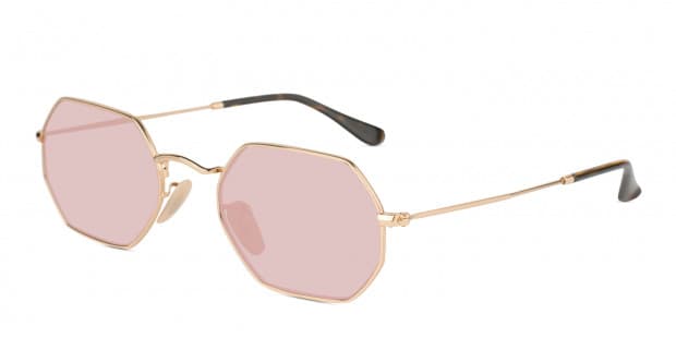 Ray ban octagonal pink 2025