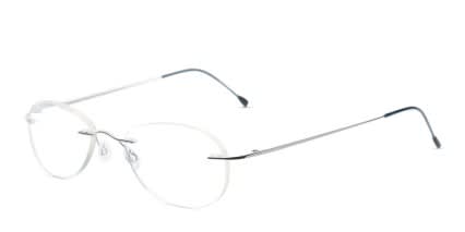 Lupin Silver glasses - Silver - Angle View