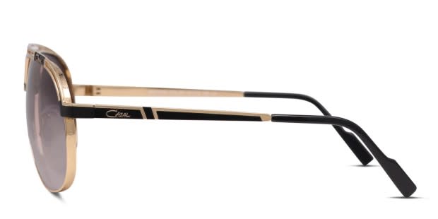 Cazal 9100 Black, Gold Prescription Sunglasses