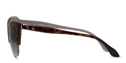 Zinnia Gray w/Tortoise glasses - Gray / Tortoise - Side View