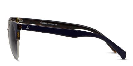 Trophy Blue w/Silver glasses - Blue / Silver - Side View