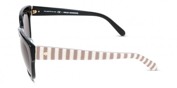 kate spade サングラス AISHA FS GYN GMPNR Kate Spade Aisha/F/S black, gray, multicolor frame with