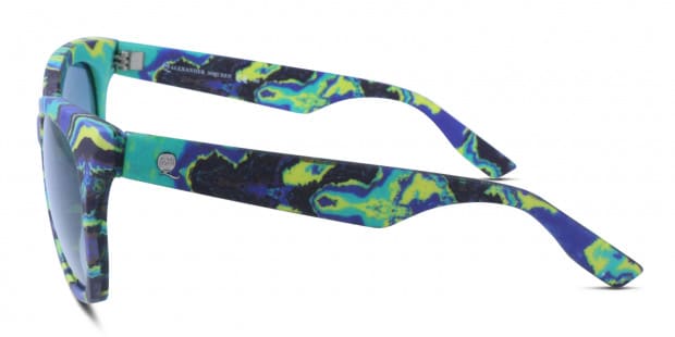 Alexander McQueen MCQ0001/S frame with azr bl gradient