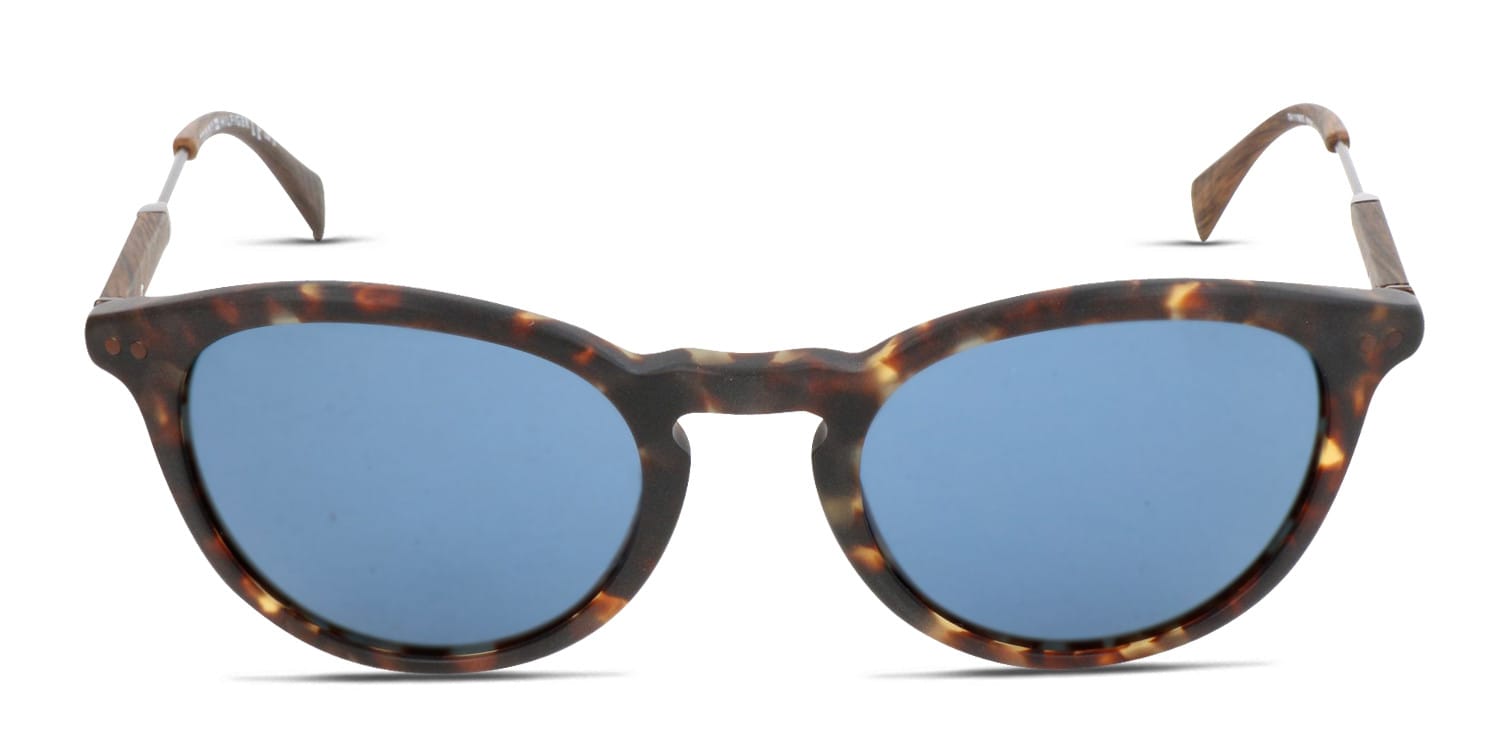 Tommy Hilfiger women’s Dark Tortoise Frame Sunglasses with Brown Lenses Tommy Hilfiger WP OL635 Squared Sunglasses Brown Tortoise  main image 4