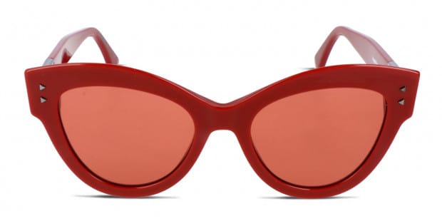 Fendi FF0266/S red frame with red Lenses provide 100% UV