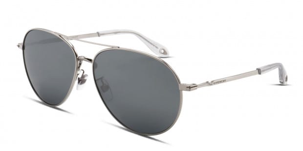 GIVENCHY BB50X7B1QAVOYOU656 関税送料込 Givenchy GV7067/F/S silver frame with black lenses. Lenses