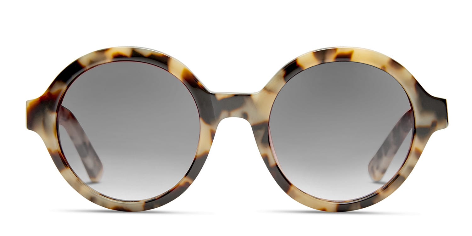 Yoshi Leopard glasses - Multicolor - Frontal View