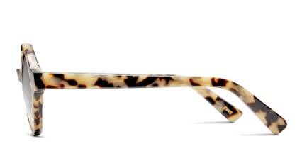 Yoshi Leopard glasses - Multicolor - Side View