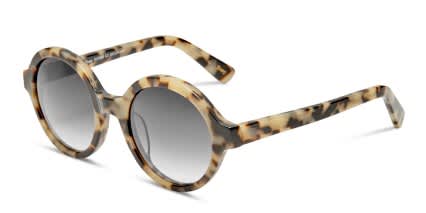 Yoshi Leopard glasses - Multicolor - Angle View