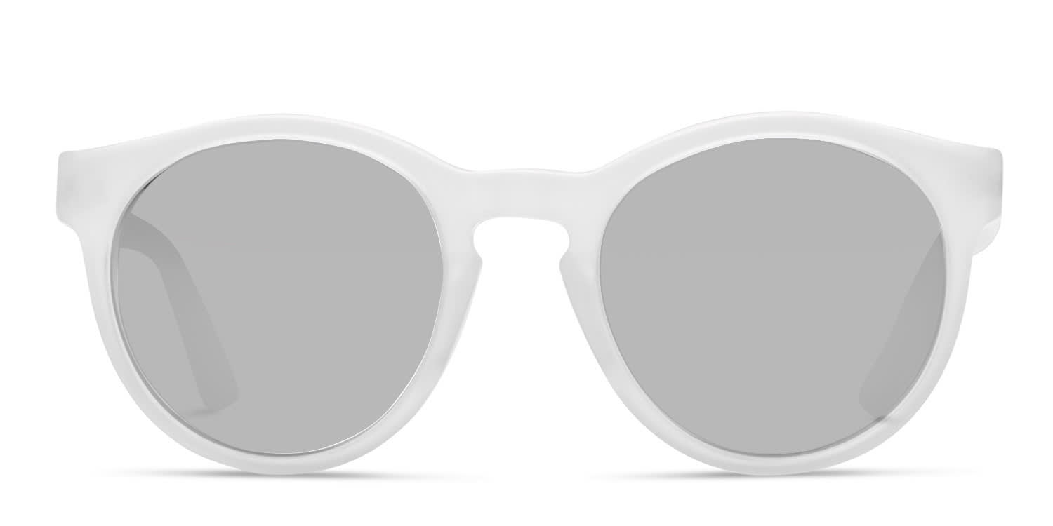 Luca White glasses - White - Frontal View