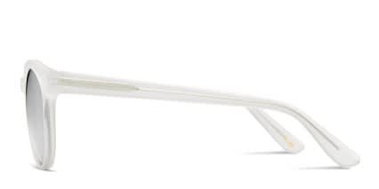 Luca White glasses - White - Side View