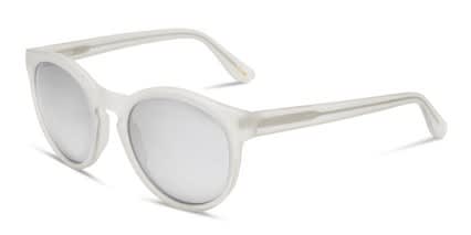 Luca White glasses - White - Angle View