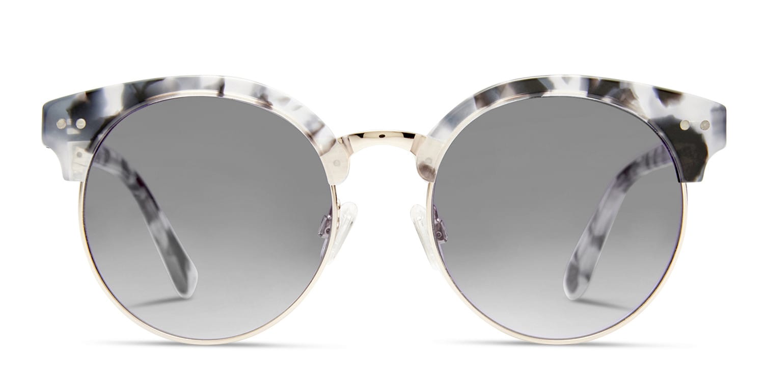 Fiori Leopard glasses - Multicolor - Frontal View