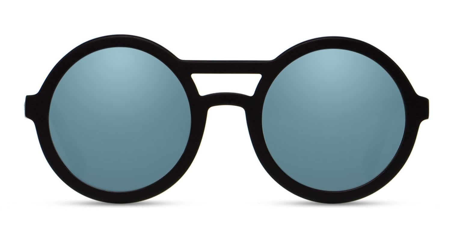 Empire Black, Blue glasses - Black / Blue - Frontal View