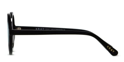 Empire Black, Blue glasses - Black / Blue - Side View