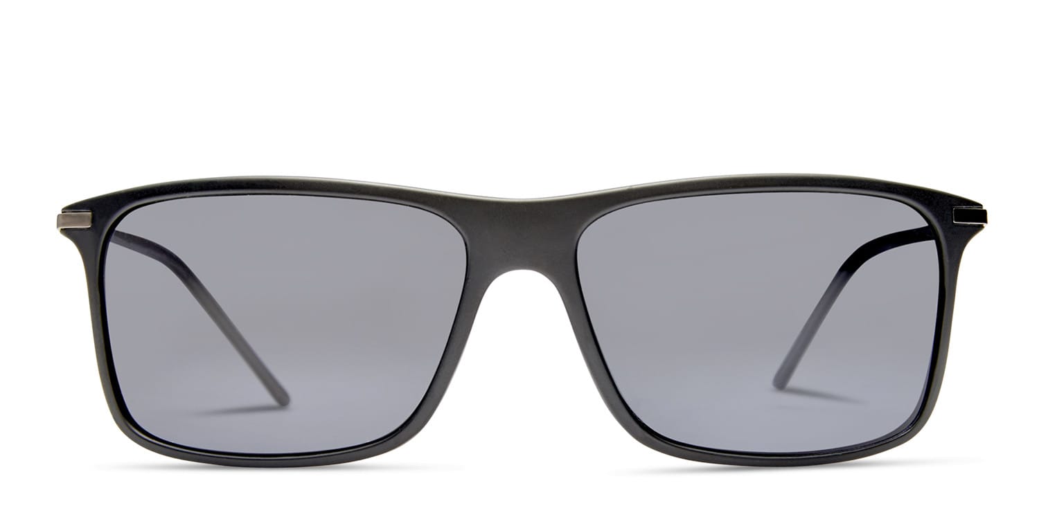 Toulouse Black glasses - Black - Frontal View