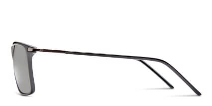 Toulouse Shiny Black glasses - Shiny Black - Side View