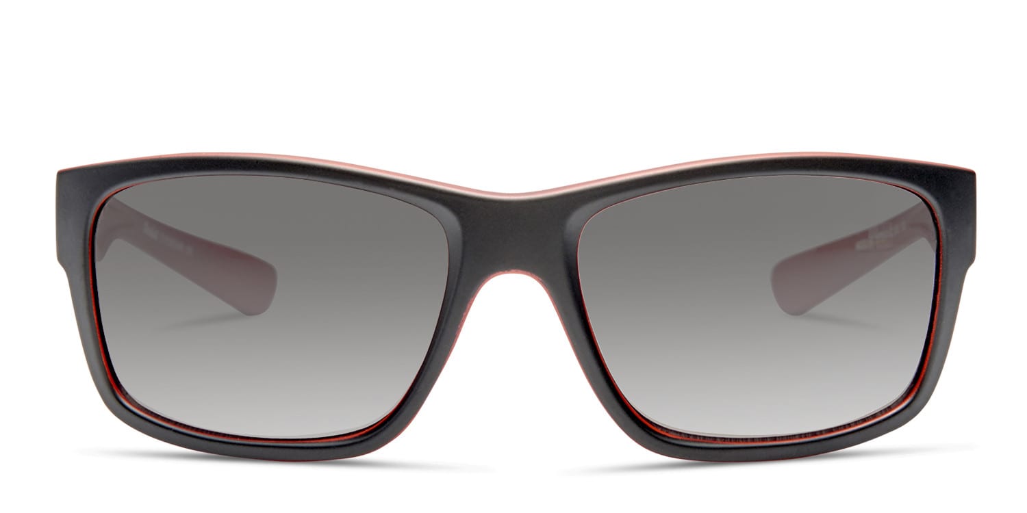 Versailles Black/Orange glasses - Black / Orange - Frontal View