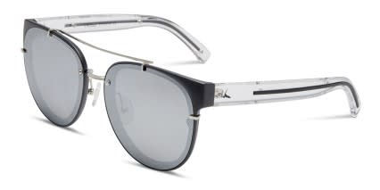 Aimar Black w/Clear (Non-Rx-able) glasses - Black / Clear - Angle View