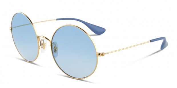 柔らかな質感の Gold 3592 Ray-Ban w/Blue Sunglasses Prescription 小物