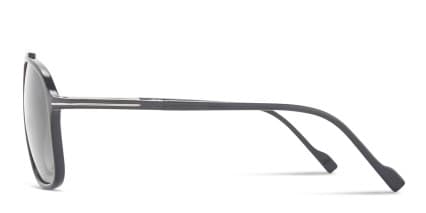 Ottoto Callaghan Shiny Black glasses - Shiny Black - Side View