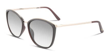 Ottoto Margaret Brown glasses - Brown - Angle View