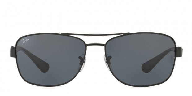 Ray Ban 0RB3518L Black Prescription Sunglasses 50 Off Lenses