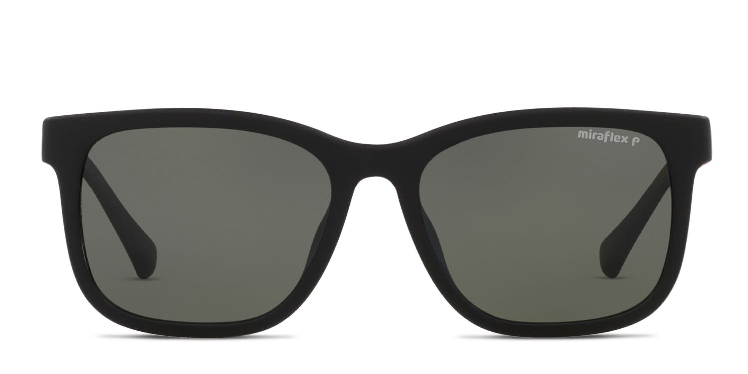 Muse Summer Shiny Black Prescription Sunglasses - 50% Off Lenses