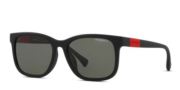 Miraflex MF1040 Kids Matte Black Prescription Sunglasses