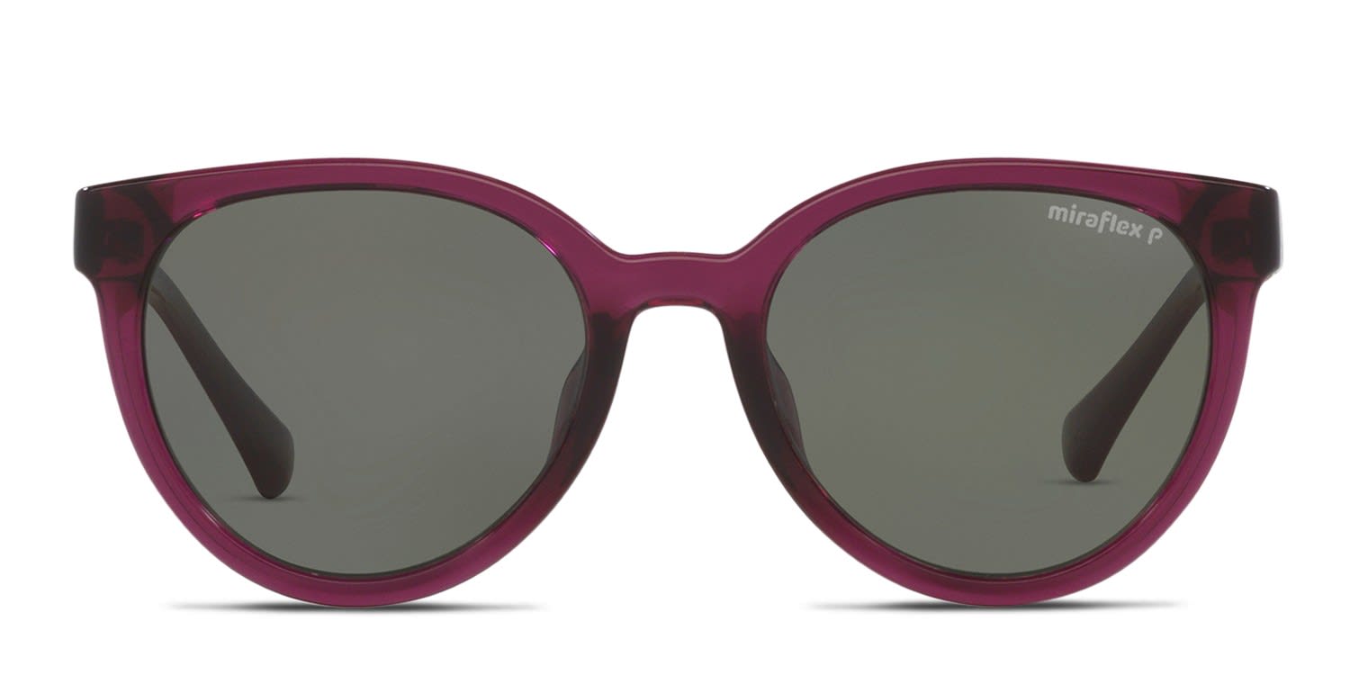 Miraflex MF1041 Kids Purple glasses - Purple - Frontal View